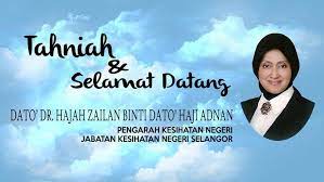 Jabatan ketua pengarah tanah dan galian negeri selangor diwujudkan pada 1 februari 2000. Jkn Selangor ×'×˜×•×•×™×˜×¨ Selamat Datang Pengarah Kesihatan Negeri Selangor Yang Baru