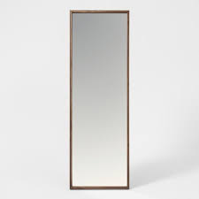 60 X 20 Walnut Hairpin Finish Floor Mirror Brown Project 62 Target