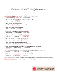 Test your knowledge with our trivia questions. Christmas Trivia Christmas Movie Trivia Christmas Trivia Questions