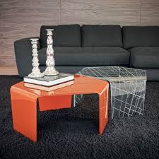 3 Feet Curved Glass Coffee Table By Sovet Italia Klarity Coffee Table Glass Coffee Table Glass Furniture