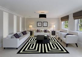 Rewards program · excellent customer care 23 Modern Living Rooms Adorned With Black And White Area Rugs Home Design Lover