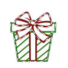 Indoor decorations often begin with an evergreen tree that is decorated with lights, ornaments, and a star. 16 Lighted Red And Green Present Christmas Window Silhouette Decoration Walmart Com Walmart Com