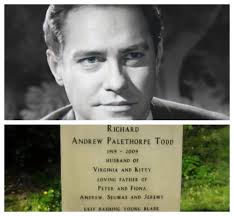 Richard Todd lived near Toome! The Actor Richard Todd was born
