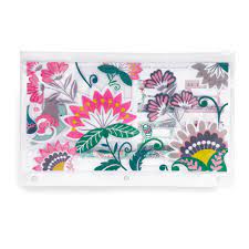 | vera bradley iconic rfid turnlock wallet mint flowers euc! Vera Bradley Bonus Pack Mint Flowers Lifeguard Press
