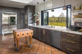 Terracotta, like most floor tiles, can become slippery when wet. 75 Beautiful Terra Cotta Tile Kitchen Pictures Ideas July 2021 Houzz