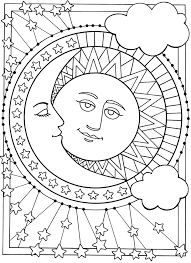 Then, color it with your crayons or your paints! Free Printable Moon Coloring Pages For Kids Best Coloring Pages For Kids