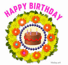 This is such an event when everyone wishes that they get birthday wishes and gifts and that they will party with their family and friends in the evening.to honor the day and make it enjoyable. Happy Birthday Flowers Gif