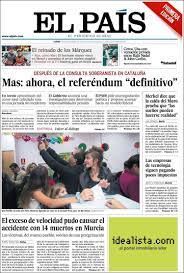 © cours d'espagnol.com toute reproduction est strictement interdite. Farce Simulacre La Presse Espagnole Remontee Contre Le Vote Catalan