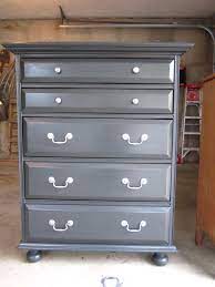 Inspired by elegant french châteaux. Tall Charcoal Dresser Annie Sloan Graphite Chalk Paint Entri Ways Gray Painted Furniture Grey Bedroom Furniture Chalk Paint Bedroom Furniture