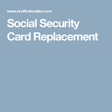 If you need a social security card replaced, the process is relatively simple but requires specific information on your part. Social Security Card Replacement Social Security Card Security Social
