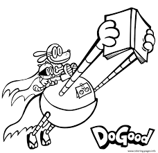 Learn how to draw a dog with this step by step drawing tutorial. Dog Man With Friends Coloring Pages Printable