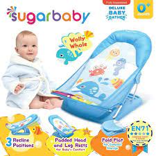 Sekolah emak 5.931 views5 months ago. Sugar Baby Deluxe Bather Tempat Mandi Bayi Bak Modern Portable Duduk Lipat Newborn Jaring Mandi Bayi Shopee Indonesia