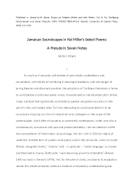 Pdf Jamaican Soundscapes In Kei Miller S Select Poems A Prelude In Seven Notes 2016 Bartosz Wojcik Academia Edu