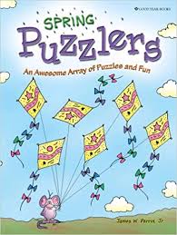 Players click on auto or manual to choose a method of play before beg the daily wonderword puzzle is found at wonderword.com by clicking on today's puzzle. Spring Puzzlers An Awesome Array Of Puzzles Fun James W Perrin Jr Thomas William Mckenzie Julie Ann Mckenzie 9781596473331 Amazon Com Books