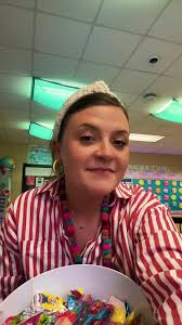 Teacher Eating Candy