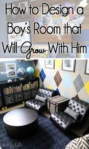 Decorating With Style How To Decorate A Boy S Room That Will Grow With Him Big Boy Bedrooms Boys Room Decor Boy Room