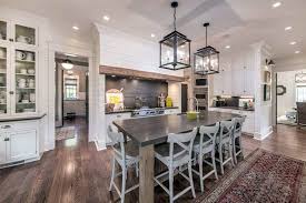 One way to lighten things up is to. Farmhouse Kitchen Cabinets Door Styles Colors Ideas Designing Idea