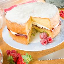 Thirty seconds and your cake is done. Victoria Sponge Cake The Cherry Tree