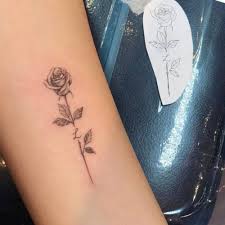 Arm tattoos work nicely with some of the coolest tattoo ideas. Micro Realistic Rose Tattoo On The Inner Arm