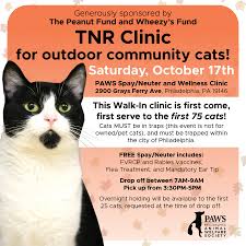 We've granted over $100 million to prevent pet homelessness through spay and neuter initiatives. Paws Tnr Clinic