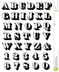 Lettres de l'alphabet à imprimer ; Empattement Majuscule Regle D Alphabet Complet Illustration De Vecteur Illustration Du Elements Illustration 33779279