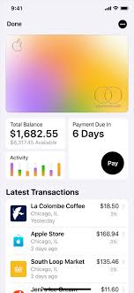 Apple Card Apple Credit Card Statement Virtual Card Credit Card Design