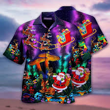 Huge sale on all funny hawaiian shirt now. Hawaiian Aloha Shirts Mushroom Funny Christmas Pinotee Store