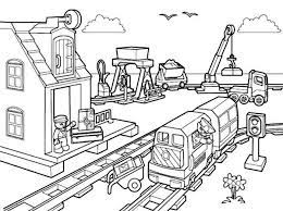 Lego® duplo® sets have larger pieces which are specially designed for children under 3. Lego City Train Coloring Pages Train Coloring Pages Construction Coloring Pages Lego Coloring Pages