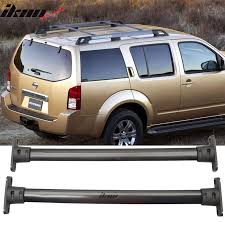 The official nissan accessories catalog has what you need to show off the distinct personality of your nissan pathfinder. Fits 05 12 Nissan Pathfinder Oe Factory Style Roof Rack Cross Bar Black Pair Ebay