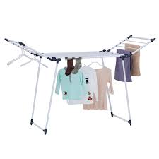 Includes roughly 20 yards of available drying space, perfect for all types of clothing. Yubelles Clothes Drying Rack Gullwing And Foldable Laundry Rack For Indoor Or Outdoor Use Dark Grey Buy Online In Bahamas At Bahamas Desertcart Com Productid 64345719