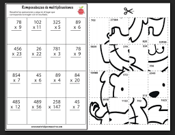 Multiplicaciones De Dos Cifras Multiplicaciones Por Dos Cifras Multiplicacion Ejercicios De Calculo