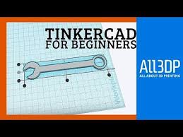 Getting Started In Tinkercad A Tutorial For Complete Beginners Youtube 3dprinting Design 3d Printing Beginners