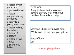 I am writing this letter to you to explain in writing some of the concerns i have about our relationship. Spotlight 10 Unit 1e Informal Letter Ppt Video Online Download
