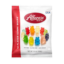 12 Flavor Gummi Bears World S Best Gummies Gourment Candy Albanese Candy