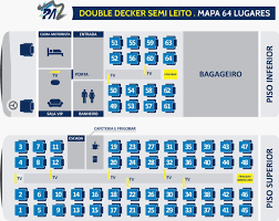 Double Decker Semi Leito - Pedra Azul