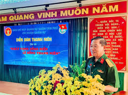 Chi đoàn Quân sự quận Tân Phú: Diễn đàn “Khát vọng cống hiến – Lẽ sống  thanh niên”