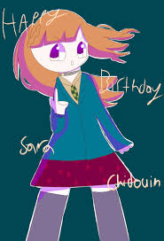 لو احترت بيني وبين شخص ثاني، لا تختارني __ رأيكم ؟ image about art in girly drawing by on we heart it. Happy Birthday Sara Chidouin By Macapoodle On Deviantart