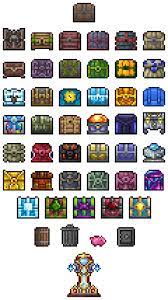 Chest Official Terraria Wiki Cool Pixel Art Pixel Art Design Pixel Art Games
