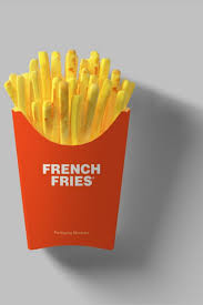 French Fries Packaging Mockups By Artimasa Studio On Envato Elements In 2020 Fries Packaging Packaging Mockup French Fries