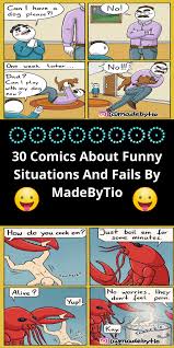 30 Comics About Funny Situations And Fails By Madebytio Funny Animal Jokes Funny Humor