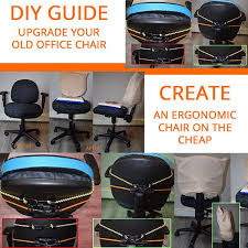 Diy Ergonomic Chair Workstation Hacks Save Money Your Back Ergonomic Chair Wooden Office Chair Diy Chair