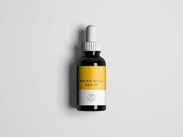 Download Free Simple Dropper Bottle Mockup Psd