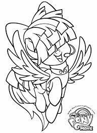 Then you must love my little pony, this wonderful world full of shimmering colours where these magnificent creatures with long hairs freely transform! Printable My Little Pony The Movie 2017 Coloring Pages