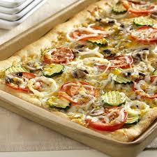 Three Cheese Garden Pizza Recipe Pampered Chef Recipes Pizza Stone Recipes Pampered Chef Stoneware