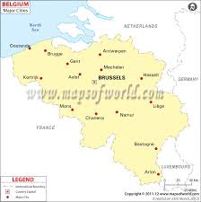 Belgium Cities Map Cities In Belgium Map Road Trip Europe Belgium