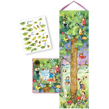 Eeboo Musical Fairytree Growth Chart