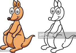 Are you looking for the best kangaroo clipart black and white for your personal blogs, projects or designs, then clipartmag is the place just for you. Colorful And Black And White Kangaroo For Coloring Book Clipart Image