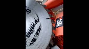 Black And Decker Firestorm Miter Saw Fs100l Changing Blade On Black And Decker Miter Saw Youtube