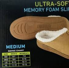 Memory Foam Ultra Soft Unisex Slippers Nwt