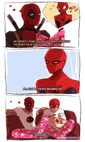 Pin By Moon Sss On Spideypool Spideypool Deadpool And Spiderman Marvel Heroes